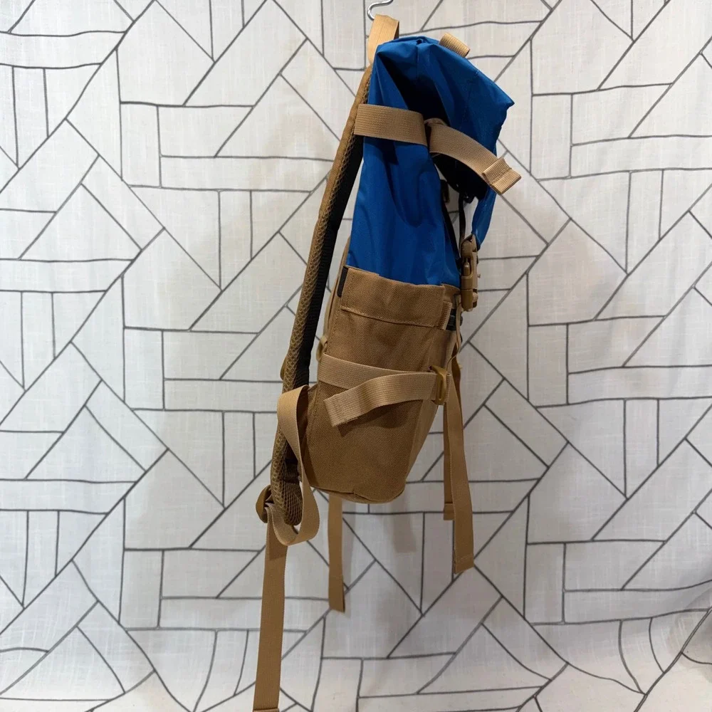 Topo Designs Rover Pack Classic OS Blue Tan Outdoor Laptop Backpack